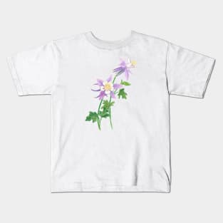 May 14th birthday flower Kids T-Shirt